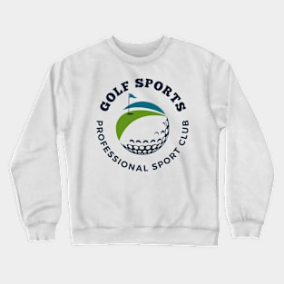 Golf Sports Crewneck Sweatshirt